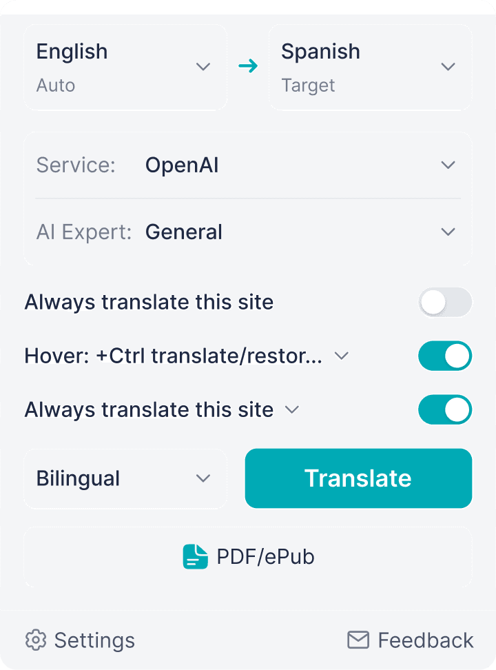 click to translate